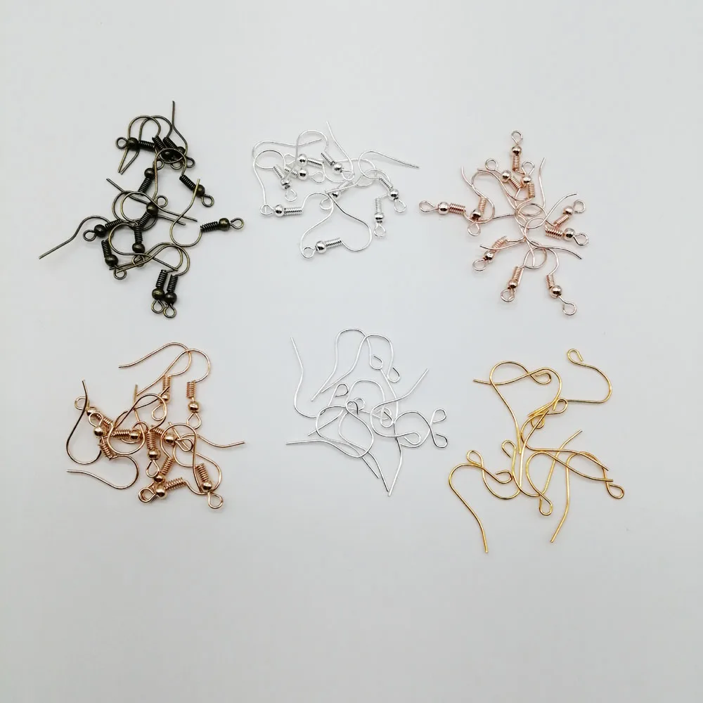 

100pcs/Lot DIY Earring Findings Earrings Clasps Hooks Fittings DIY Jewelry Making Accessories Earrings Accessories For Women