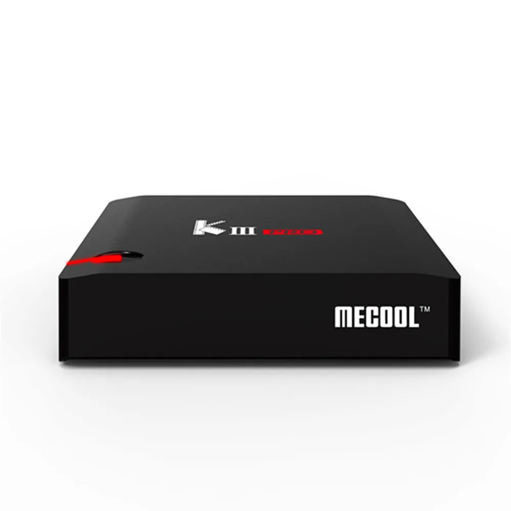 Гибридная ТВ приставка KIII Biss PVR Timeshift 4K k3 PRO MECOOL Android 7 1 3 Гб ОЗУ 16 ПЗУ Восьмиядерный