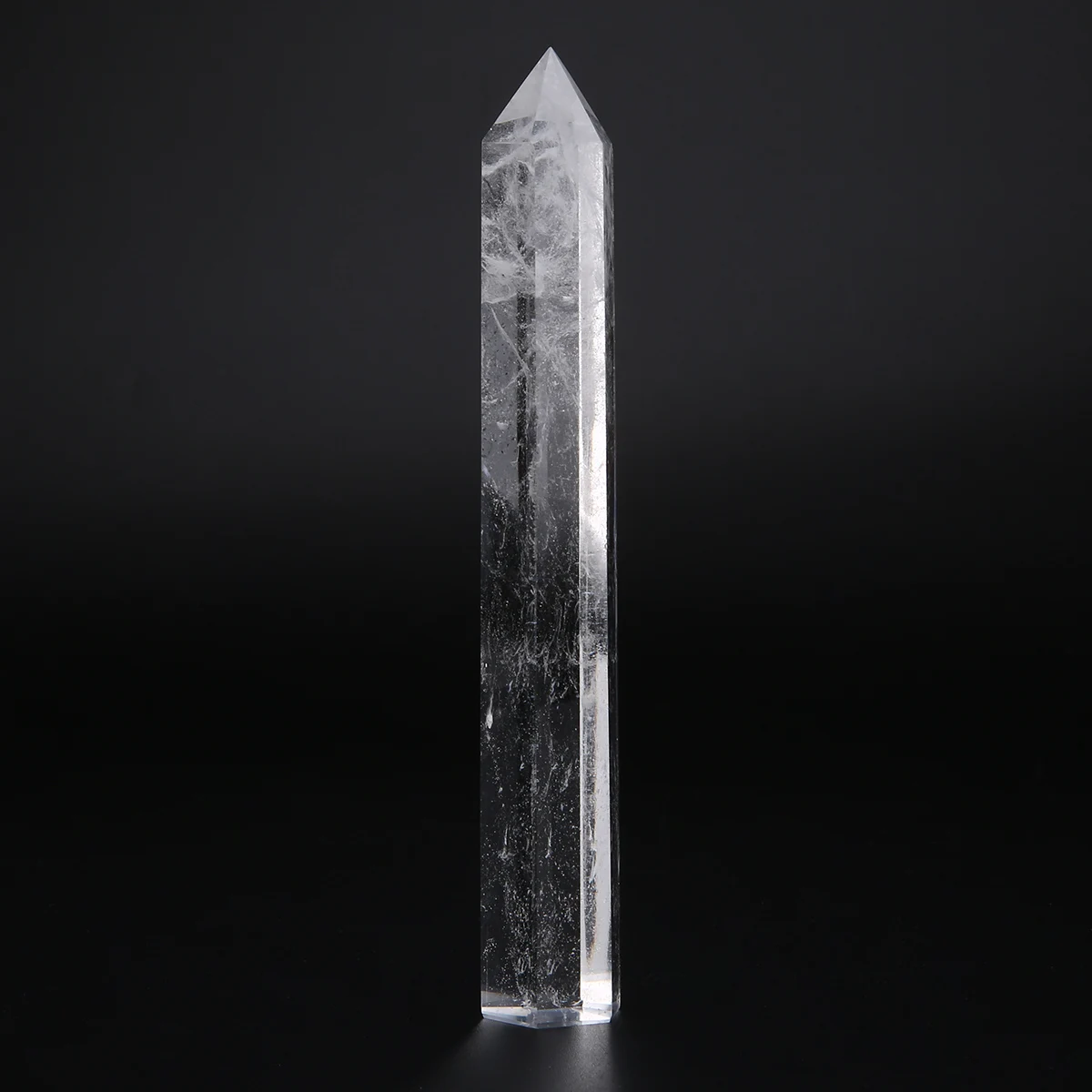 160mm Natural Transparent Clear Quartz Crystal Point Healing Wand Healing Crystal Minerals Stones New 160 x 27mm