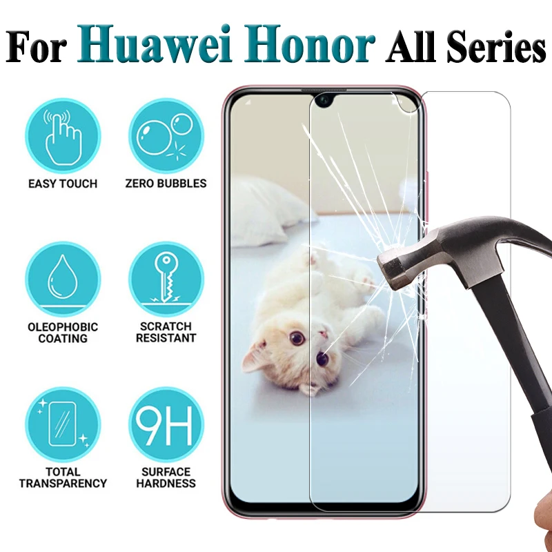 

protective glass honor 9 lite protect glass for huawei honor 10 8 7 lite 7a 7c 8a 8c glas on honer 9 light tempered safety hono