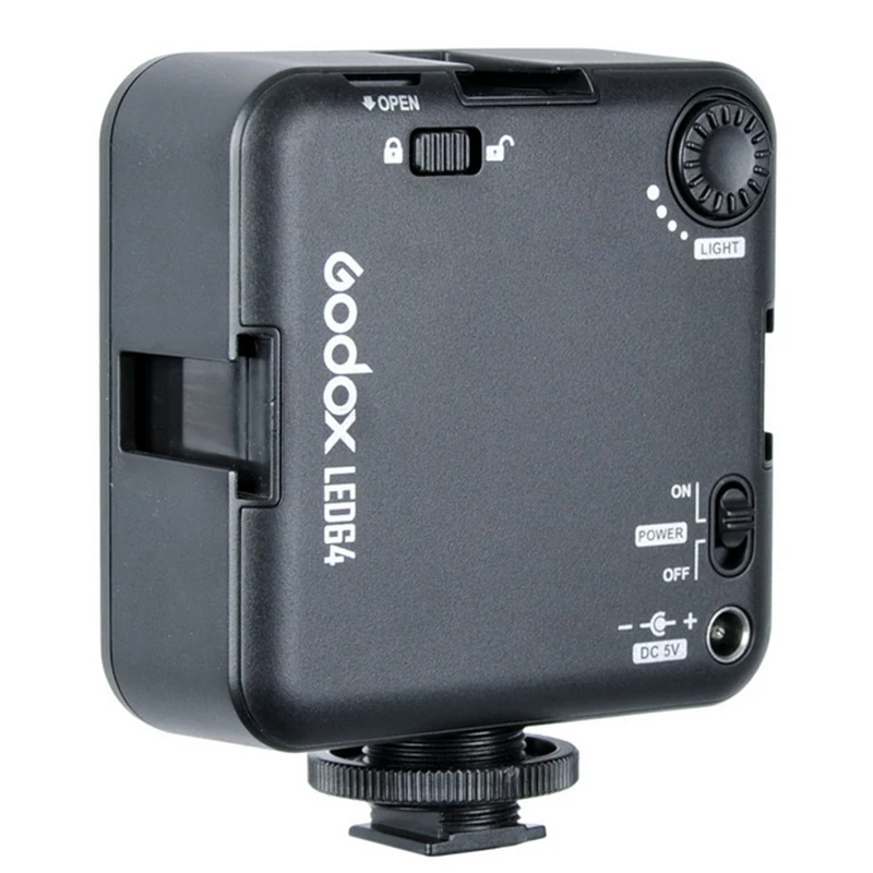 Godox LED64 видео свет профессиональный универсальный для макрофотографии фотожурналистов видео shootinging для свадьбы Новости Интервью м