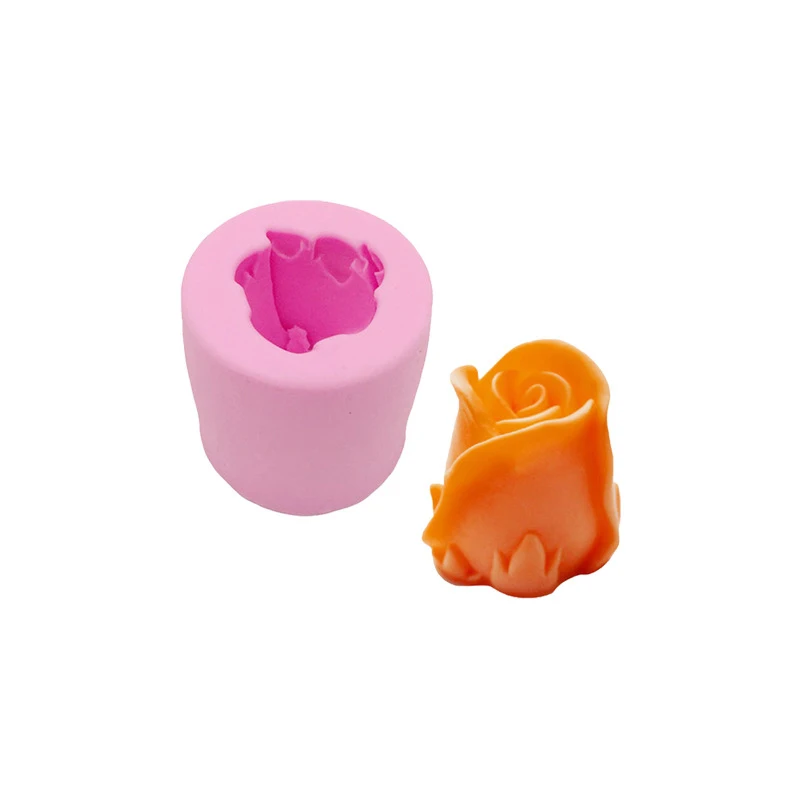 

DIY Cute Flower Cake Mold Silicone Sweet Tulip Chocolate Mold Soap Mould Handmade Cake Fondant Fimo Polymer Clay Resin