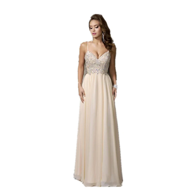 2017 Sexy Crystal Beaded A-Line Chiffon Formal Evening Dress Sweetheart Off The Shoulder Floor Length Robe De Soiree Prom Gown | Свадьбы и