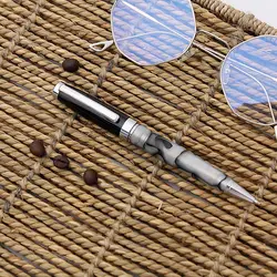 Роскошные ручка из целлулоида уникальный дизайн акрил и металл шариковая ручка канцелярские принадлежности для школы ручка Творческий mb