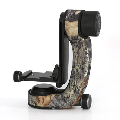 ROLANPRO Personality Tripod Head Camouflage Sleeve Protective Case For Gitzo GHFG1 Gimbal Head Telephoto Bird Shooting Protector