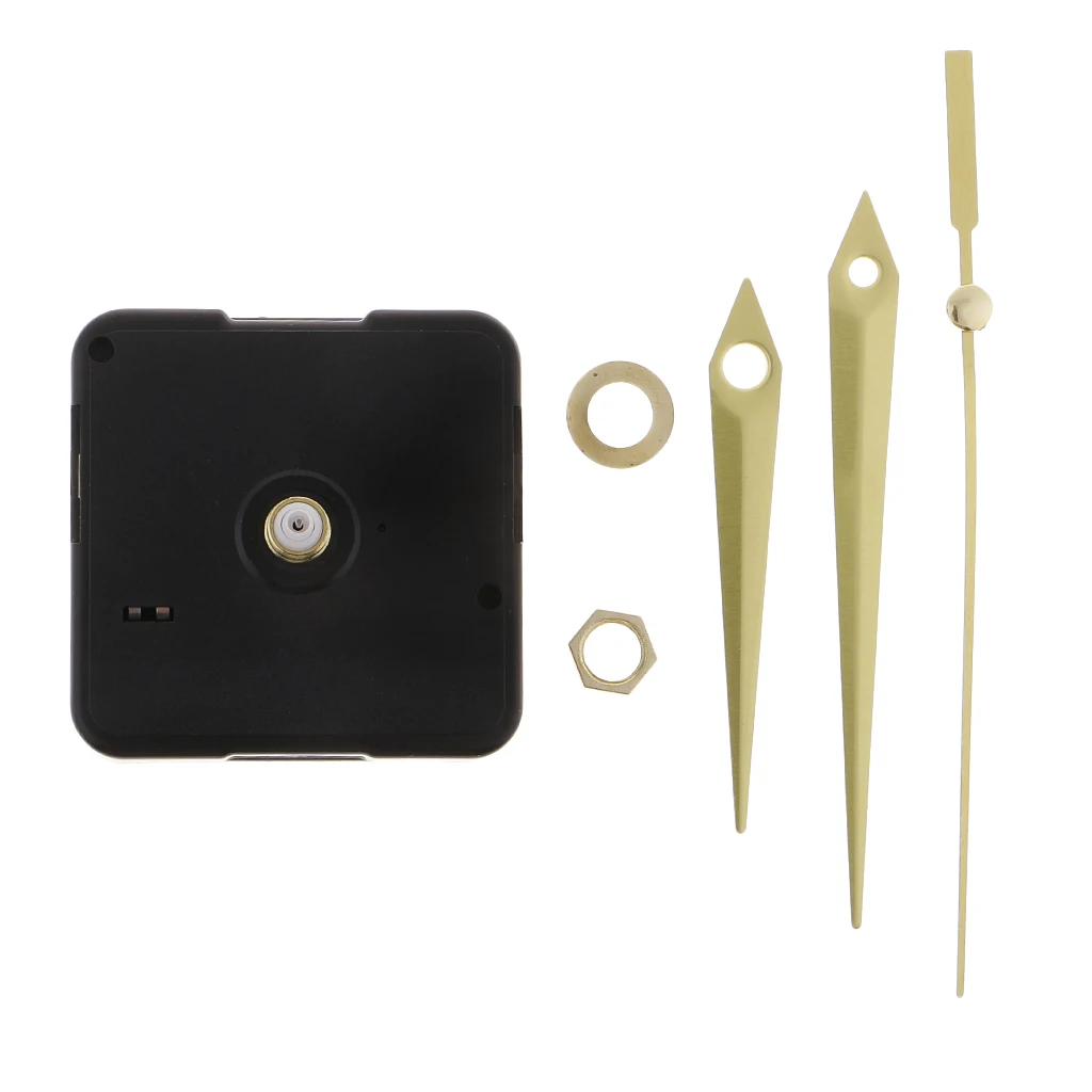 Silent DIY Clock Quartz Movement Mechanism Hands Spare Parts Accs