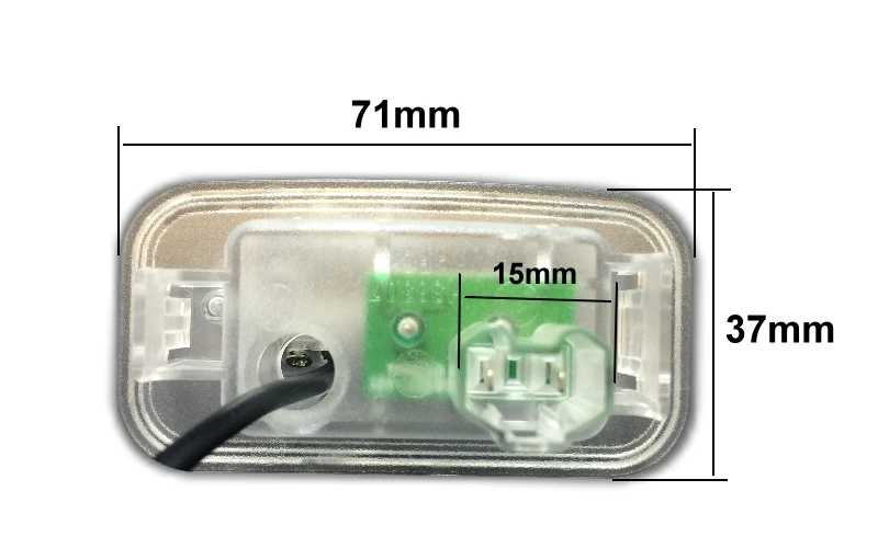 For Lexus IS 2014~2016 Toyota Camry 2018 Car Reverse Backup Waterproof HD CCD Rearview Parking Rear View Camera Night Vision (3)