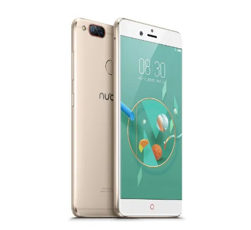 Мобильный телефон zte Nubia Z17 mini LTE 4G, 4 ГБ/6 ГБ ОЗУ, 64 Гб ПЗУ, 5,2 дюймов, четыре ядра, двойная камера заднего вида, 13 МП+ 13 МП, отпечаток пальца, NFC