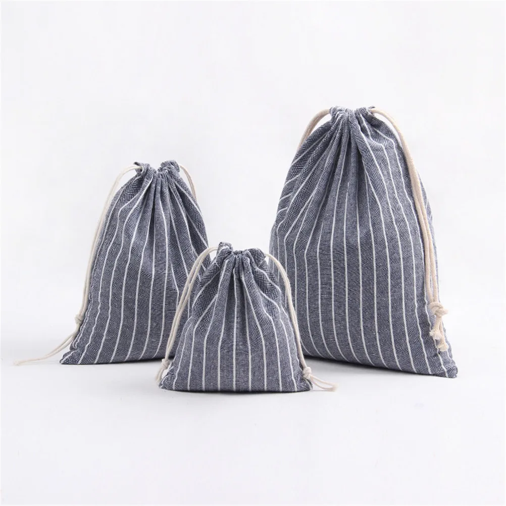 Trendy Retro Cotton Drawstring Shopping Bag Eco Reusable Folding Grocery Cloth Underwear Pouch Case Travel Pouch Storage Handbag Trendy Retro Cotton Drawstring Shopping Bag Eco Reusable Folding Grocery Cloth Underwear Pouch Case Travel Pouch Storage Handbag