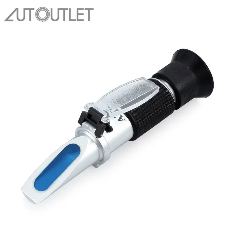 

AUTOUTLE Auto Refractometer Car Battery Liquid Analyzer Glycol Automotive Antifreeze Battery Acid Engine Coolant Tester
