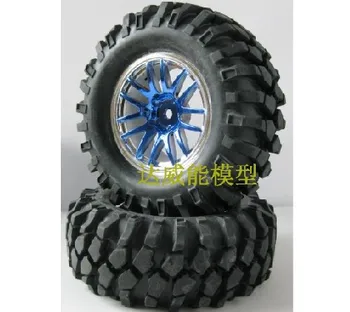 

1/10th use Off-Road Crawlercar parts Pre-Mounted Tire for 1.9 wheel 96mm 2pair/lot Set 2P