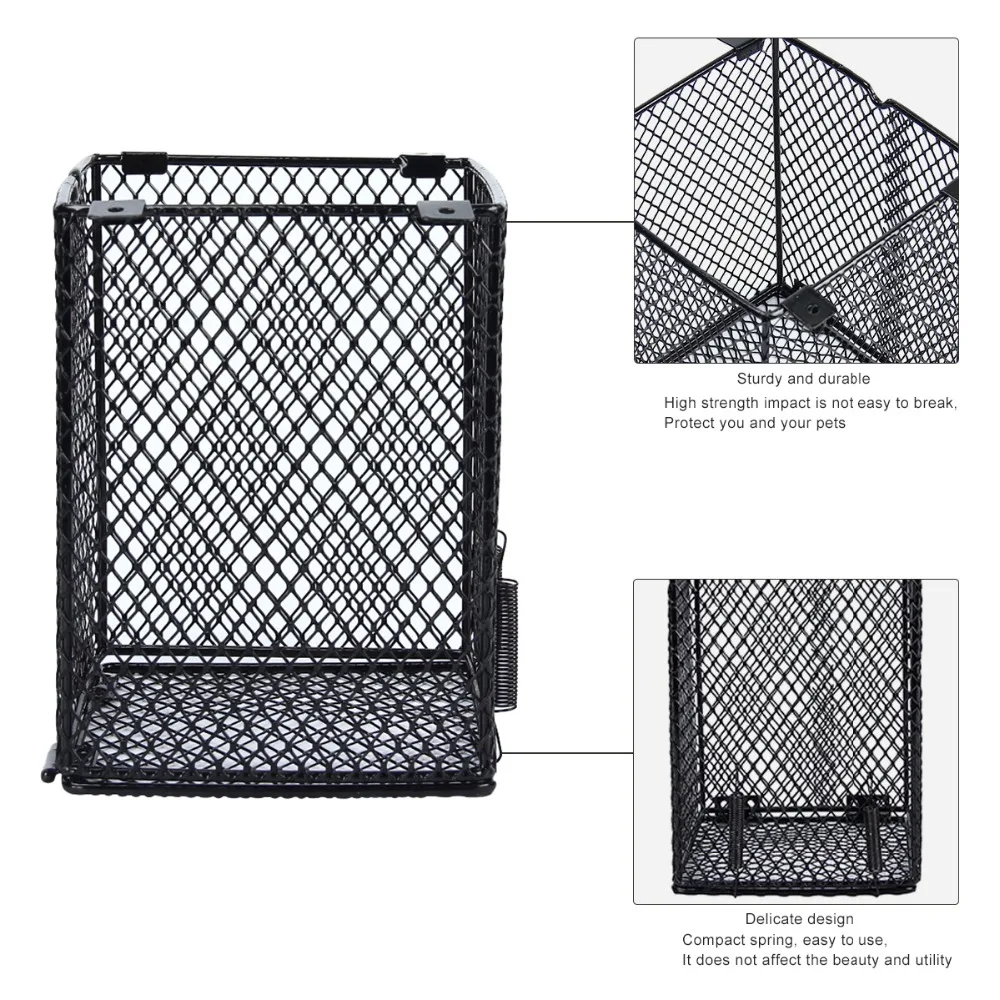 

Reptile Incubator Anti-scald Lamp Day Light Night Lamp Ceramic Heating Lamp Shade Pet Anti-scald Cover Lamp Cover AQESS69583