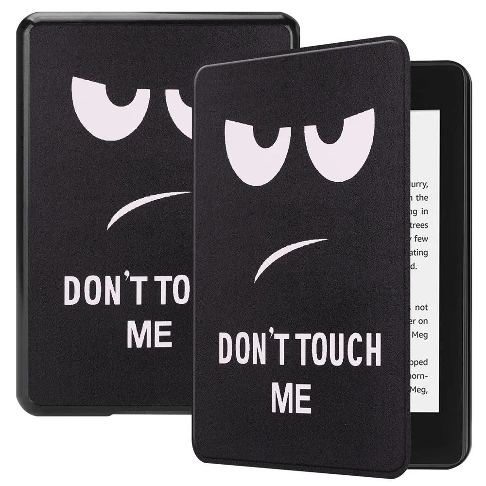 

HIPERDEAL Fahion Leather Case For Amazon Kindle Paperwhite 2018 Flip Smart Cute Pattern PU+Leather Case Cover Drop.11.28
