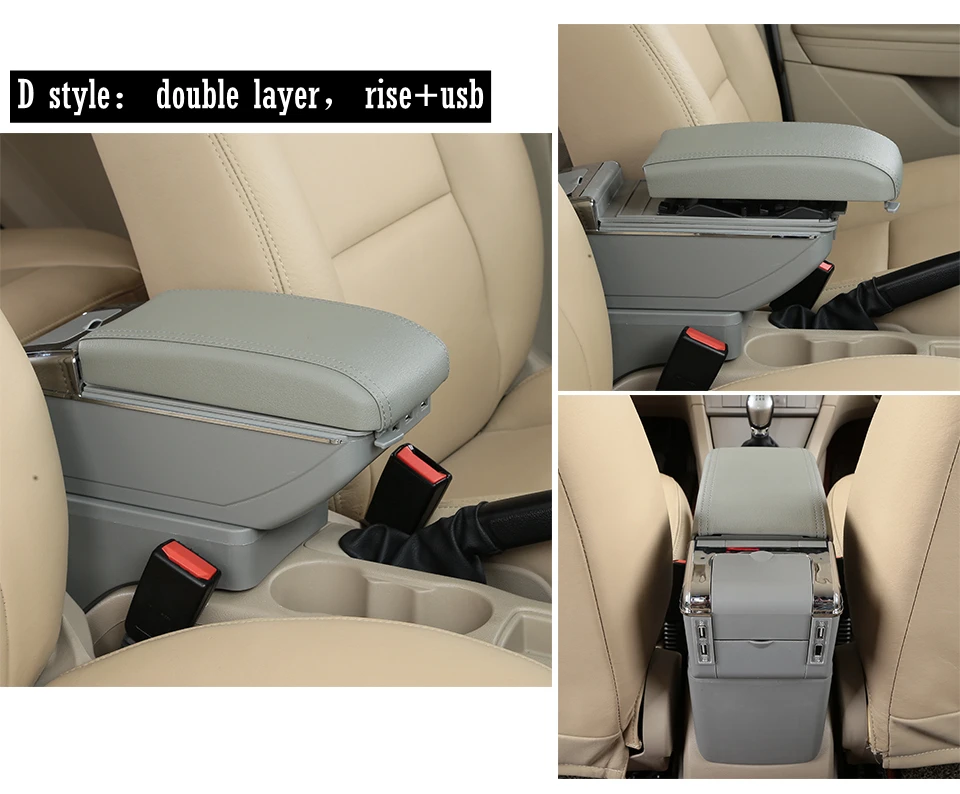 Подлокотник для honda BRV honda mobilio BR-V, подлокотник, коробка для хранения, с подстаканником, пепельница, USB интерфейс pro