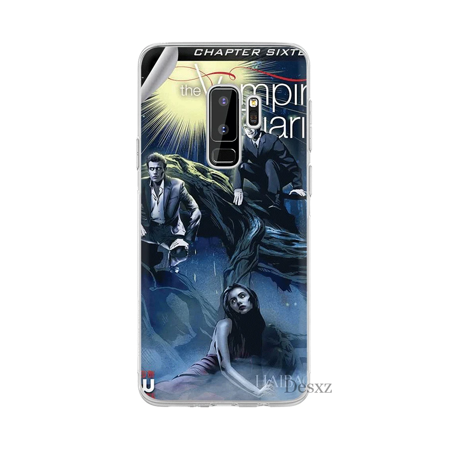 Чехол Desxz Vampire Diaries Comics для Samsung J1 J2 J3 J5 Prime J6 J7 защитный чехол|Чехлы-накладки| |