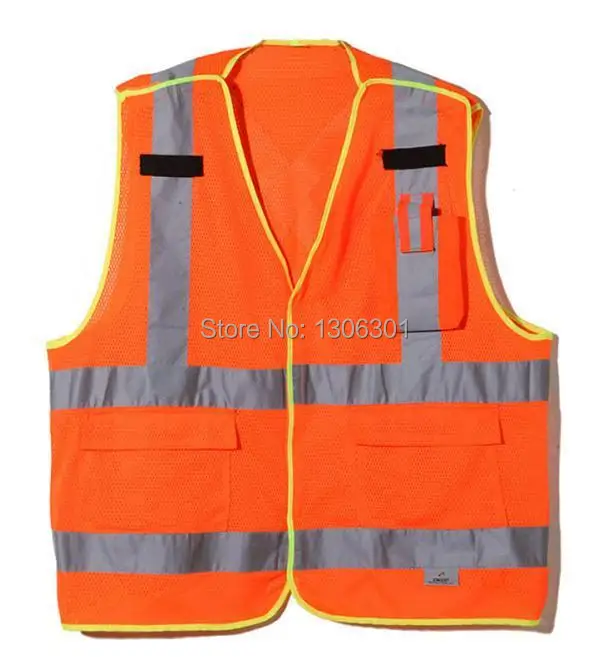 

Reflective safety vest/ Reflective road  sanitation work clothes/warning vest