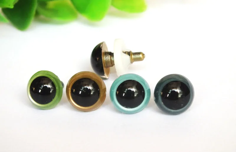 

wholesale pearl color safety eyes with washer -4 color can choose