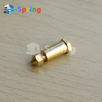 

Myriwell Nozzle Copper (NOT Brass) for 3D Printer FORCEBOOK UltraPrint Hotend Throat Barrel + Nozzle Kit for 1.75mm
