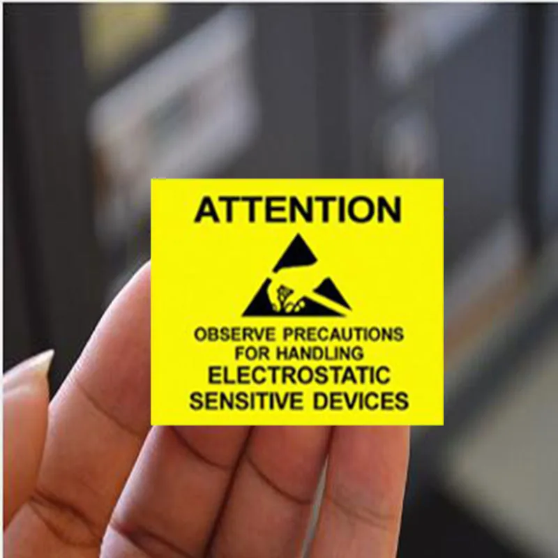 Electrostatic sticker static sensitive adhesive label stickers sealing