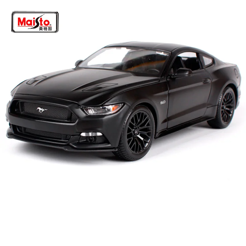 Спортивный автомобиль Maisto 1:18 2015 Ford Mustang GT 5 0 литая модель автомобиля игрушечная