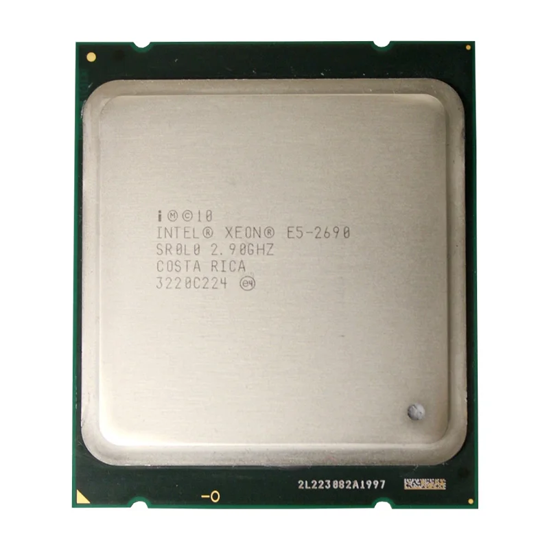 

Intel Xeon Processor E5 2690 Eight Core 2.9G SROL0 C2 LGA2011 CPU PC Server Desktop Processor