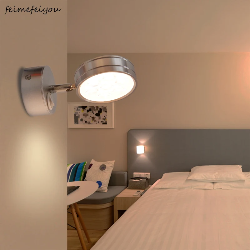 

Feimefeiyou 3W/5W/7W/9W counter modern LED Bathroom Mirror Wall Light Indoor Lighting Mounted Sconce Wall Lamp Light with switch