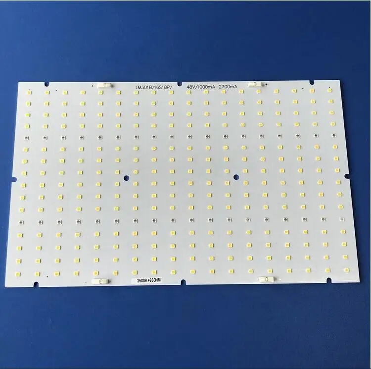 Samsung led 288 шт. PCBA quantum board, QB288 V2 PCB с LM301B 3000K 3500K+ 660nm с 326 мм теплоотвод diy led растение растут свет