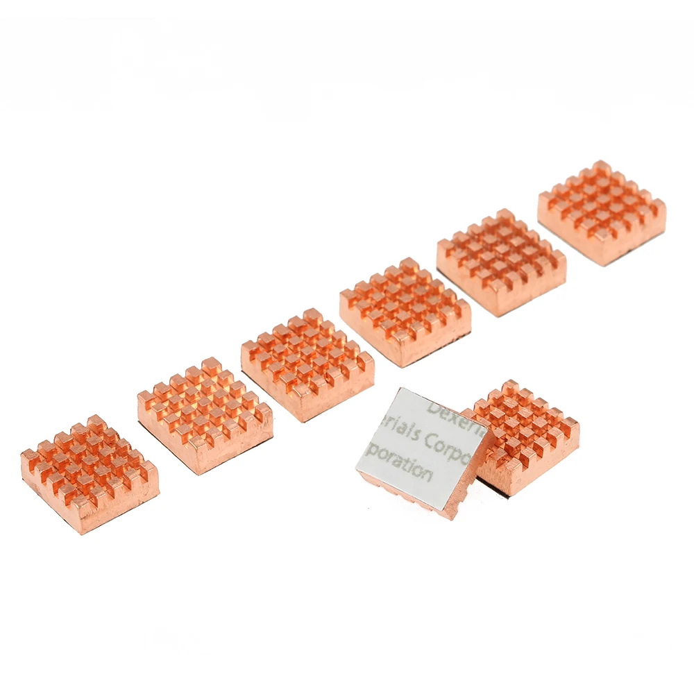Flat IC Chipset Thermal Copper Heatsink For CPU GPU RAM 5 Set Total 15pcs - Bed Bath & Beyond - View #3