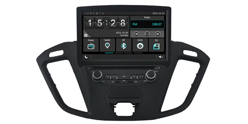Best Liislee For Ford Transi Tourneo Stereo Android Radio Video Wifi BT MP3 Player GPS MAP Navi Navigation 1080P HD Screen System 5