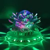 Rotación automática Disco RGB Led de luz BOLA MÁGICA fiesta iluminación de escenario de Club efecto para Navidad casa KTV de Navidad bodas Pub ► Foto 3/6