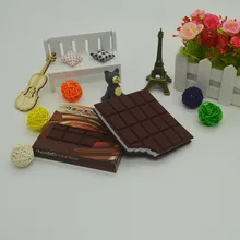 Kawaii шоколадный мини-блокнот, подарки на день Святого Валентина, блокнот с запахом шоколада, школьные офисные канцелярские принадлежности, блокнот, мягкий силиконовый блокнот