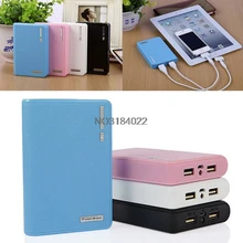 Double USB 4x 18650 Power Bank External Battery Charger DIY Box for Mobile Phone #4XFC# Drop Ship