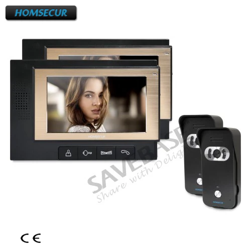 

HOMSECUR 7inch Hands-free Video&Audio Smart Doorbell with Russian Logistics