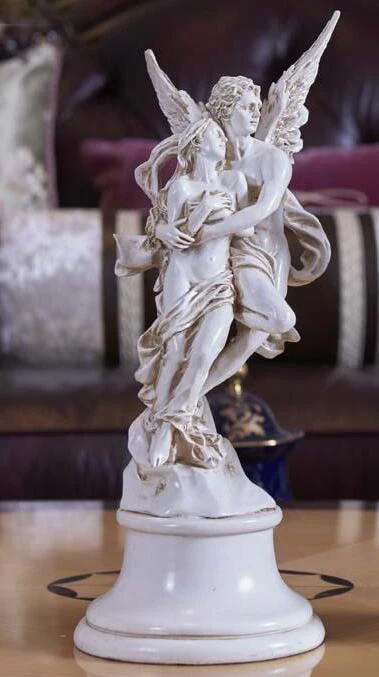 Греческая богиня любовь ангел статуя фигурки свадебный подарок украшения домашнего интерьера ремесла гостиная/Офис Скульптура искусство - Цвет: white 1 style 1