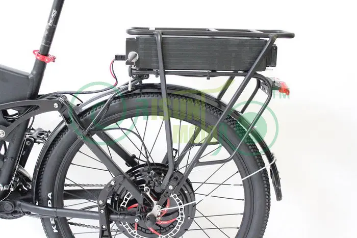 Top 48V 20.3AH Li-ion Lithium Battery For Electric Bicycle Cell With Flat Aluminium Case 54.6V 5A Fast Charger and BMS 13