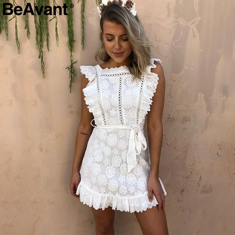 Vintage Ruffle Dress