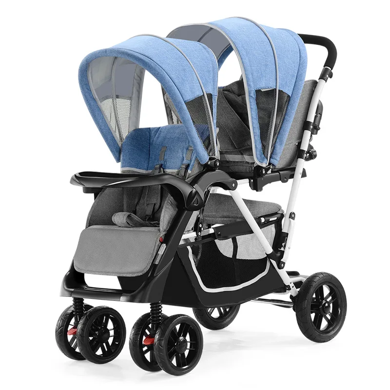 stroller kembar depan belakang