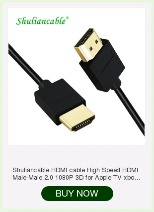 Shuliancable Высокое качество hdmi кабель 2,0 3D 1080p кабель для PS3 ТВ DVD xbox PC Pro hdmi переключатель 1 м 1,5 м 2 м 3 м 5 м 7,5 м 10 м