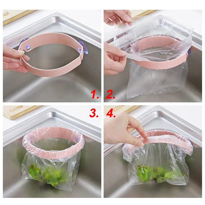 المطبخ بالوعة كليب قوية الالتصاق كيس النفايات حامل الإبداعية كيس قمامة رف القمامة التخزين رف يمكن مختومة EGN082 المطبخ بالوعة كليب قوية الالتصاق كيس النفايات حامل الإبداعية كيس قمامة رف القمامة التخزين رف يمكن مختومة EGN082