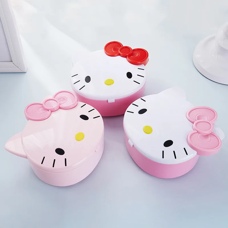 

New Hello Kitty Music Box Mirror / Make Up jewelry Box XW-1038