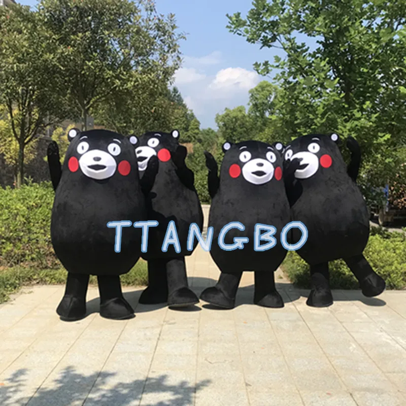 Новый высококачественный костюм талисмана rilakkuma Kumamon bear аниме косплей панда