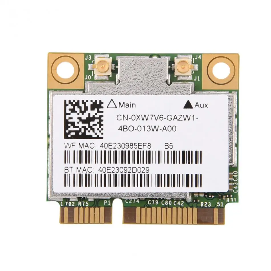 Buy 2.4G + 5G Dual Band Mini PCI E Bluetooth network