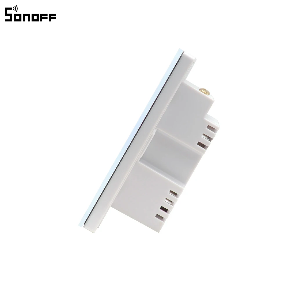 Sonoff T1 умный Wi Fi RF/APP/сенсорный настенный выключатель света 1/2/3 Gang 86 Тип британская