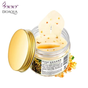 80 шт./бутылка BIOAQUA Золото Османтуса eye mask женщины Коллаген гель сывороточный протеин уход за лицом сна патчи здоровье туши де dormir Коллаген crystal eye mask масажерыи для лица маска для глаз маска для лица - изображение