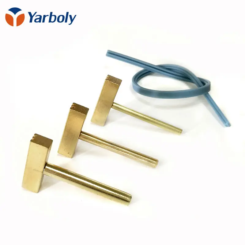 

3PCS/LOT 30W / 40W / 60W Copper T Soldering Iron Tips with free Hot Press for LCD Screen Flex Cable Repair