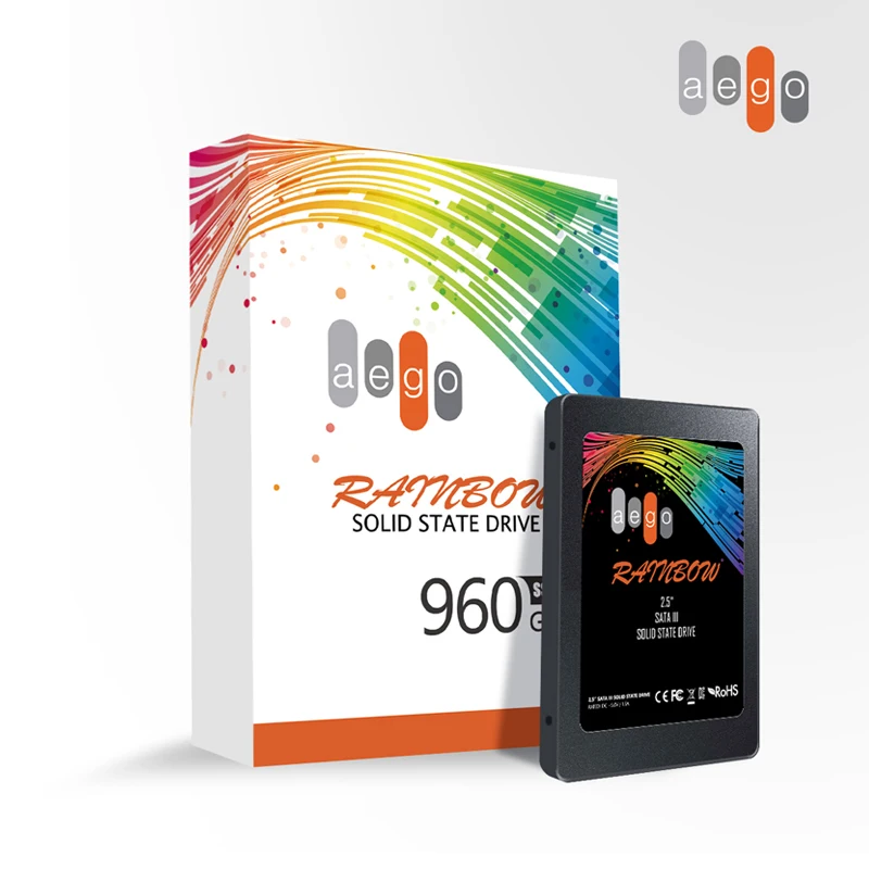 AEGO SSD 960 ГБ Внутренний твердотельный накопитель 1 ТБ SSD диск 2,5 дюймов SATA3 жесткий диск для ноутбука Настольный ПК ноутбук|Внутренние твердотельные накопители| | АлиЭкспресс