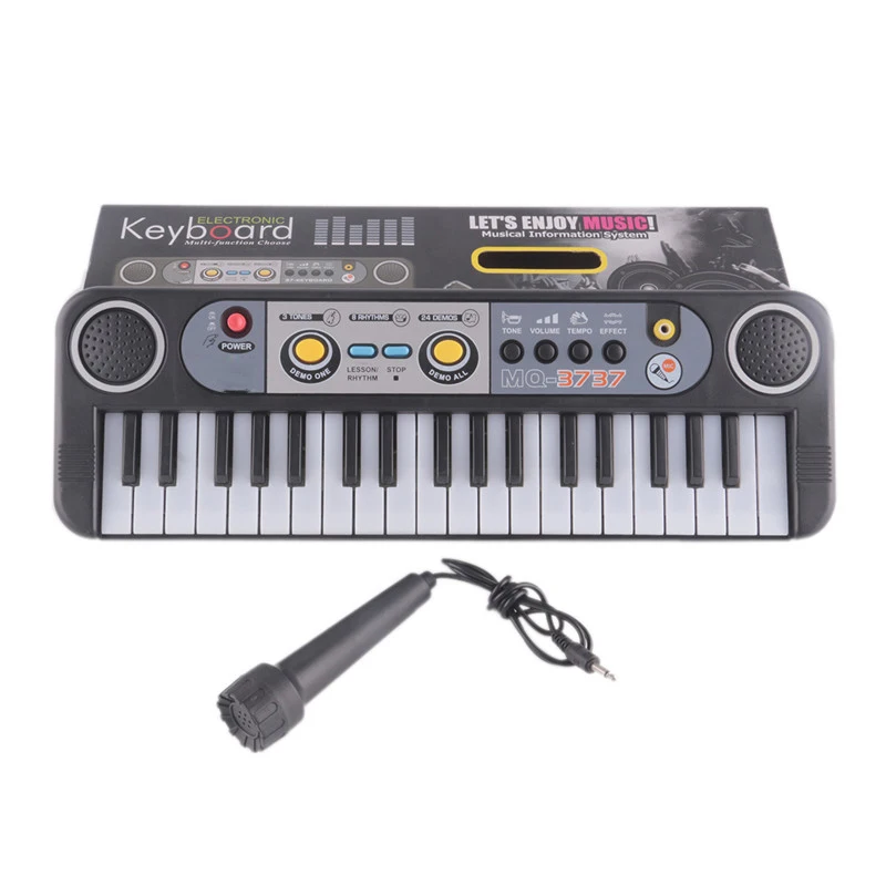 Musical Instruments Gifts Mini 37 Keys Electone Keyboard Toys With Learning Educational For Children Beginners XWJ212 | Игрушки и хобби