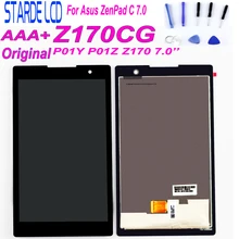 Starde 7 For Asus ZenPad C 7.0 Z170 Z170CG P01Y P01Z LCD Display Touch Screen Digitizer Assembly Z170CG Matrix Tablet Assembly for asus zenpad 3s 10 z500m p027 z500kl p001 z500 lcd display matrix touch screen digitizer sensor tablet pc assembly