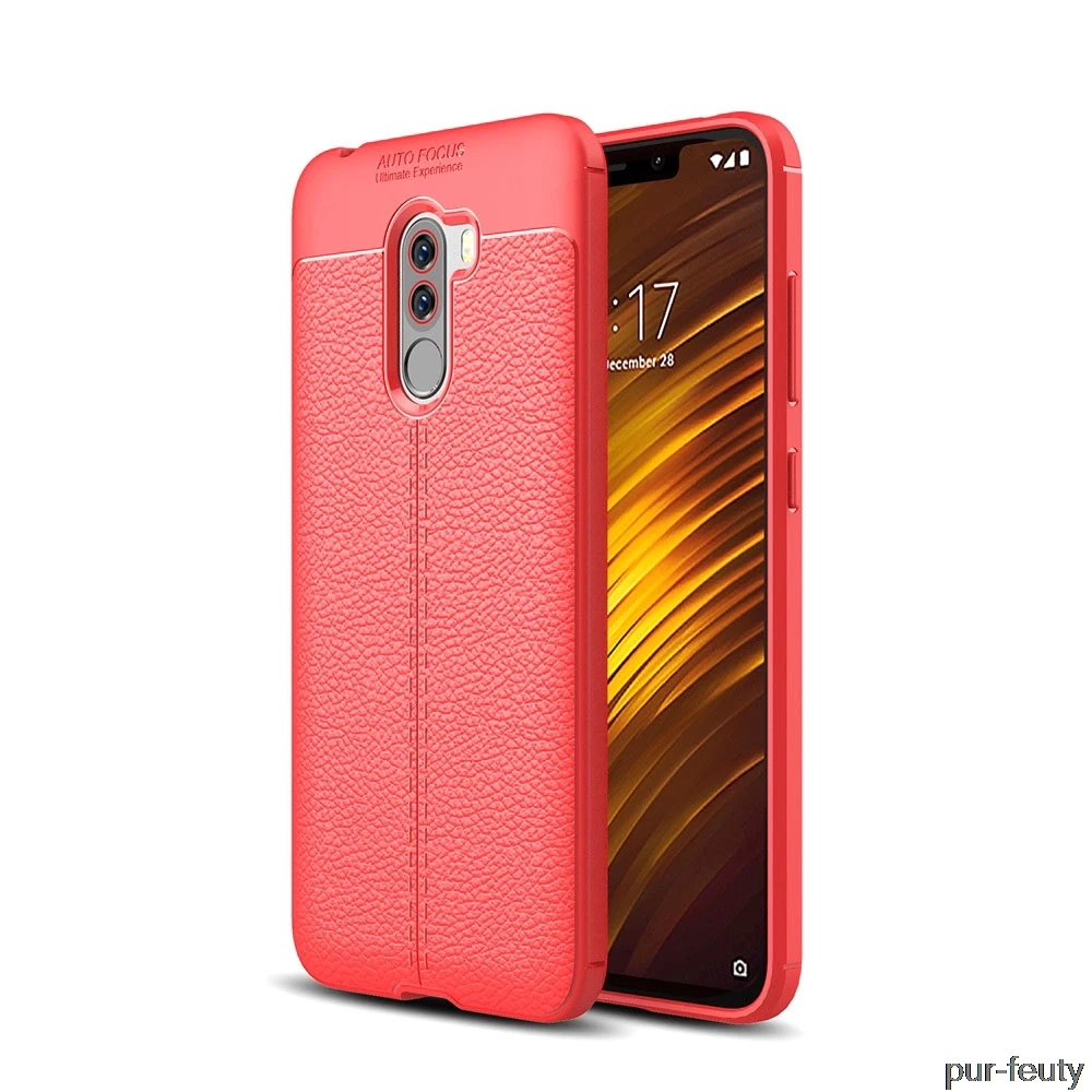 

Business solid cover For Xiaomi Pocophone F1 M1805E10A Silicon Cases For xiaomi Poco F1 Soft TPU Phone Case Cover Coque Shell