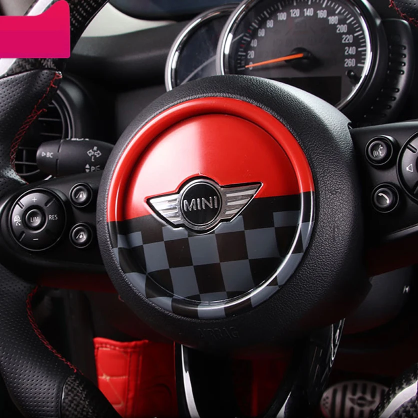 ABS Юнион Джек центре рулевого колеса Стикеры Наклейка украшения для BMW MINI Cooper JCW F54